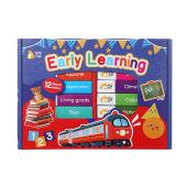 BEAR TALE Board Books Set for Kids Learning Educational Card Books Colorful Illustrations to Spark Reading Interest 12/8pcs in 1 Set