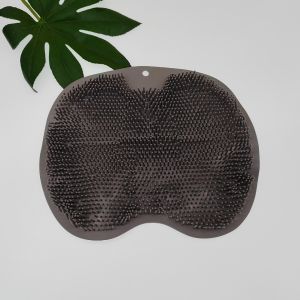 LZD  Back Rub Foot Artifact Massage Exfoliating Silicone Non-Slip Bath Mat   Large Suction Suction Cup Bathroom Washing Mat