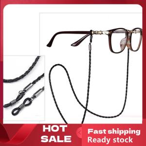 🚚【Local Express Delivery】🚚 Thick Twist Sunglasses Leather Rope Chain Eyewear Braided Glasses Lanyard Strap Outdoor Sports Non-slip Eyeglass Accessories