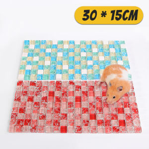 Furiri Marble Cooling Pad Board For Small Pets Hamster Cooling Pad Small Animal cooling bed Ice Cube Cooling Pad
