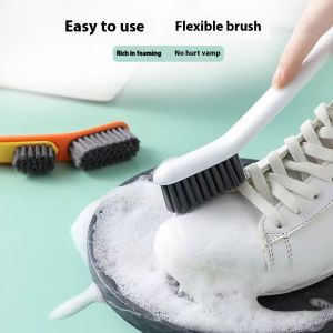 แปรงรองเท้าขนแปรงนุ่มสำหรับทำความสะอาดรองเท้าผ้าใบและซักรีด