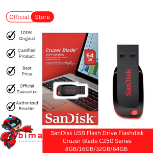 SANDISK USB Flashdisk Flashdrive 8GB/16GB/32GB/64GB Cruzer Blade CZ50