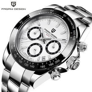 New Mens Watches PAGANI DESIGN Business Wristwatches Mens Top Luxury Brand Sport Chronograph Men Waterproof Clock Japan movement