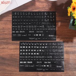 🚚【Local Express Delivery】🚚 English 120 Keys Matte Standard Waterproof Keyboard Stickers Letter Alphabet
