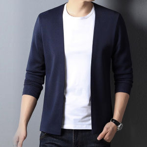 Solid Color Knit Cardigan Jacket Knit Cardigan Solid Color Jacket Knit Cardigan Top