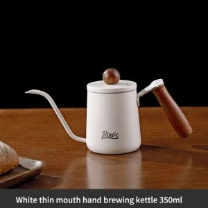 BincooPour Over Kettle Small Portable Stainless Steel Gooseneck Pot for Hanging Ear Coffee Watering Pot