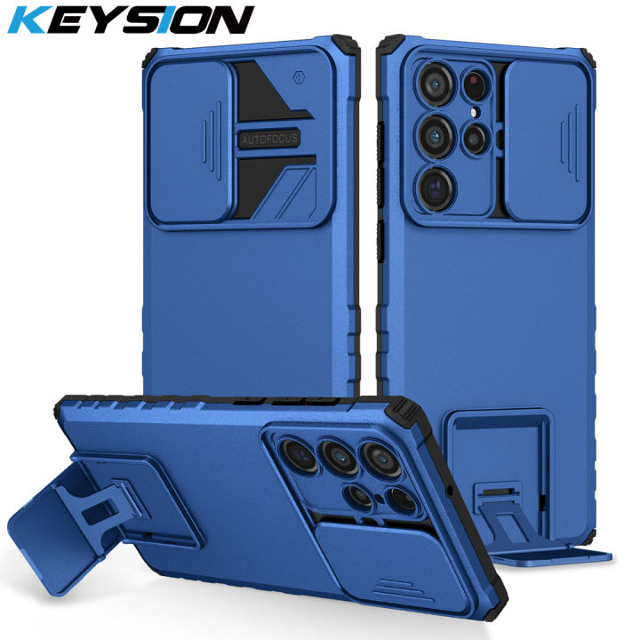 KEYSION Shockproof Case for Samsung S22 Ultra 5G S22+ S21