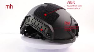 Tactical Helmet Adjustable Knob Thicken ABS Outdoor Fast Helmet CS Riding Shooting