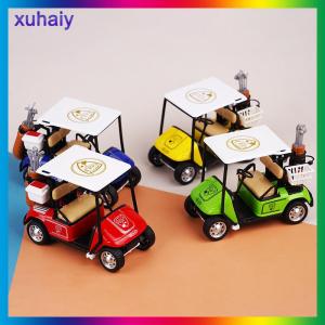 xuhaiy 1:12 Dollhouse thu nhỏ Golf giỏ hàng Mô Hình HợP Kim pull-back xe trẻ em giả vờ chơi đồ chơi nhà búp bê phụ kiện