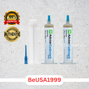 ADVION SYNGENTA COCKROACH GEL BAIT 2 TUBES 1 PLUNGER 1 DISPENSER NEEDLE 60 GRAMS
