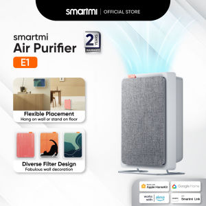 Smartmi E1 Frame Air Purifier | Flexible Placement | Compact Design | Diversifed Filter Design | Smart Control