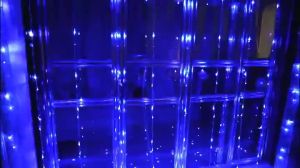 Lampu Tirai Air Terjun Dekorasi Waterfall Lighting 3x3 Hiasan CaffeWeddingPelaminan