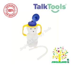 TalkTools ® Honey Bear Original for Oral Motor Therapy (New handle feature) for kids learning basic life skills