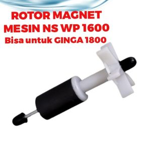 ROTOR MAGNET SPARE PART MESIN NS WP 1600 - Kipas Impeller As Pompa Air Celup Kolam Ikan Power Head Filter Aquarium Aquascape Sparepart