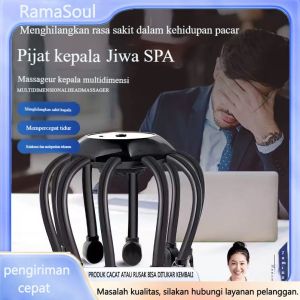 "Octopus" Electric Head Massager – Home Use Stress-Relieving Auto-Vibrating Portable Relaxation Tool
