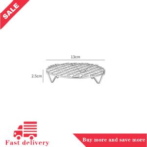 [COD] Vòng Nồi chiên không khí giá với chân Stackable lưới nướng giá thép không gỉ chống ăn mòn cho nhà bếp lò hấp nồi