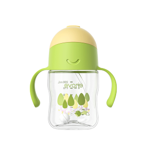 Evorie Award Winning Tritan Weighted Straw Sippy Cup with Handles for Baby and Toddlers 6 Months up 200mL Leakproof Soft Silicone Straw First Infant Water Bottle (Amazon) | Richell Bbox Pigeon Avent Hegen Skip Hop Snapkis Babycare Zoku Oxo Tot Munchkin