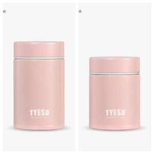 แก้วน้ำ TYESO เก็บความร้อน-เย็น ใส่ชาร้อน กาแฟร้อน 200ml 260ml พกพาสะดวก สแตนเลส304 กระบอกสูญญากาศ