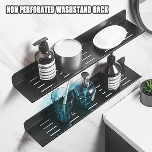 The Home Metal Bathroom Toilet Rack Wall Mount Shelving Shelf Kitchen Organizer Storage Rustproof