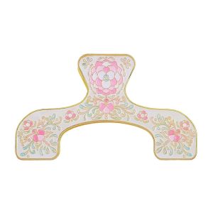 FEELDG  loại Dấu trang  loại Phong cách cổ điển. Màu men Kẹp sách Tinh tế Họa tiết hoa Giá đỡ trang sách Đọc sách