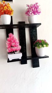 [Termurah] Rak dinding kayu minimalis & Rak kayu serbaguna