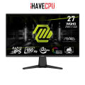 iHAVECPU MONITOR (จอมอนิเตอร์) MSI MAG 275QF - 27 RAPID IPS 2K 180Hz. 