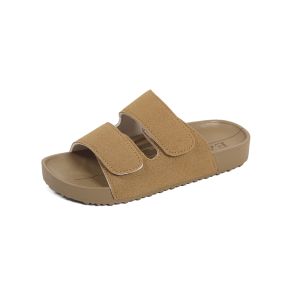 Velco Double Strap Gamuza Style Lightweight Womenslipper 234#