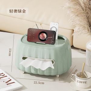 Paper box home living room coffee table napkin paper box remote control storage box creative tissue box