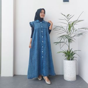 BRITNEY OVERALL JEANS WANITA BAJU KEKINIAN DENIM JUMPSUIT ROK JEANS