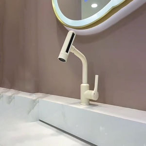 Smart Swivel Faucet Kitchen (6 Water Flow Types) - Durable 304 Stainless Steel Sink Faucet Anti-Corrosion / Leak-Proof Water Tap