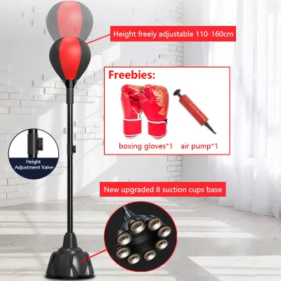 Boxing Speed Ball Adjustable Vertical Sandbag Reaction target Dodge training equipment Adult Children home Boxing Punching Balls ​Boxing Strength training bouncy ball Kicking Targets Tumbler speed bag standing reflex bag stand punching bag