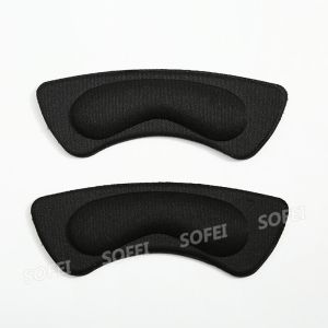 SOFEI 1 Pasang Pelindung Tumit Ukuran Diperkecil Spons Tebal Anti Selip Anti Gesekan