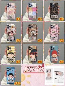 Protective Cloth Patch Phone Case For Sharp Aquos wish4/SH-52E TPU Silicone Waterproof Makeup Mirror Cartoon Embroidery