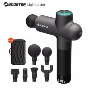 Máy massage cầm tay súng giãn cơ súng matxa cầm tay Booster Lightsaber 126W - 4 chế độ 5 tốc độ 126W cảm biến AI | OKBUY