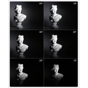 Standard Reflector Diffuser Lamp with 10/20/30/40/50/60 Degree Honeycomb Grid for Flash Studio Strobe Reflector