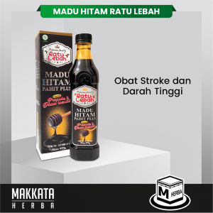 Madu Hitam Pahit Plus Propolis RATU LEBAH Obat Herbal Stroke Dan Darah Tinggi Ampuh ORIGINAL BPOM