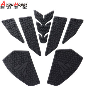Thích hợp cho Yamaha MT03/MT25 Phụ kiện độ xe: miếng dán bình xăng miếng dán cao su chống trượt miếng dán xương cá miếng đệm chống trầy xước đầu gối miếng đệm bên hông.