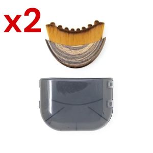 New Lymphatic Contour Face Brush Gua Sha Eye And Neck Care Brush Facial Contouring Brush Dry Brushing Face Brush Lymphatic Drainage Brush 轮廓面部刷