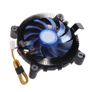พัดลมคอมพิวเตอร์ E86พัดลมระบายความร้อน CPU พัดลมพัดลมเป่าลมเย็น PWM สำหรับ LGA775/155/1156 1U เซิร์ฟเวอร์ HTPC เต้ารับซีพียูพัดลม PWM แบบบาง28มม.