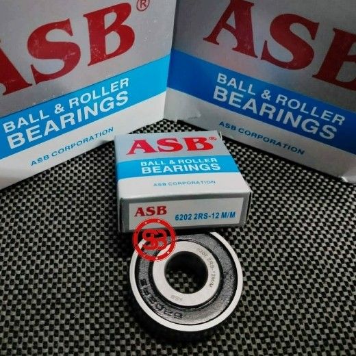 Bearing / Laker / Laher 6202-2RS-12 mm ASB