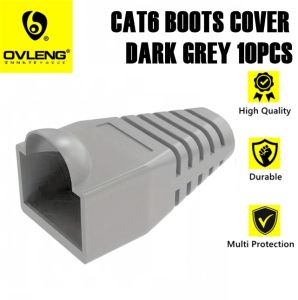 CAT5/CAT6 RJ45 Ethernet Network Cable Boots Cable Connector Plug Head Cover (10PCS) (30PCS) (50PCS) (100PCS)