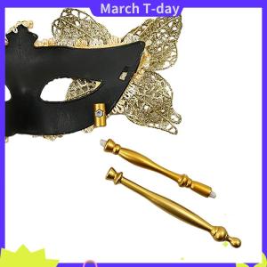 March หน้ากากปาร์ตี้ฮาโลวีนพร้อมไม้เสียบสำหรับผู้หญิงหน้ากากงานพรอมงานพรอมตอนเย็นอุปกรณ์คอสเพลย์เวทีหน้ากากครึ่งหน้าสำหรับผู้หญิง