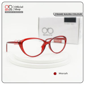 DJAVA OPTIK - Frame Naura - Kacamata Cat Eye Wanita Khusus Minus -425 s/d -600