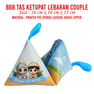 Souvenir Lebaran Tas Ketupat Amplop Angpao Fitrah THR Idul Fitri Segitiga Kupat