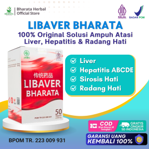 Obat Liver - Sirosis Hati - Hepatitis ABCDE - Penyakit Kuning - Libaver Bharata