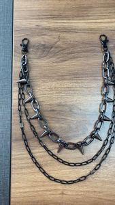 Punk Chain Layered Wallet Jeans Metal Chain Jewelry Accessory Multi-layer Belt Waist Chain Men Women Punk Hip Hop Street Pants Chains