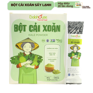 Bột cải xoăn nguyên chất Dalahouse 60gr