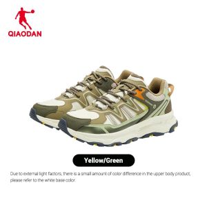 Qiaodan Men’s Hiking Shoes Outdoor Breathable Anti-Slip Winter Casual Sport Sneakers QXF193254907