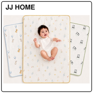 【JJ HOME】 【十月结晶|TEN-M JOURNEY|OCTOBER CRYSTAL】 Baby Waterproof Bed Pad Reusable Cotton Diaper Changing Mat Mattress