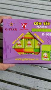 Combo 5 cục gôm tẩy Gstar E108 chính hãng